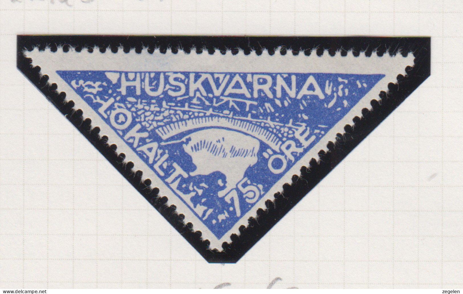 Zweden Lokale Zegel Cat. Facit Sverige 2000 Private Lokaalpost Huskvarna 17 - Local Post Stamps