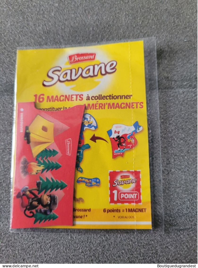 Magnet Brossard Savane Amérique Vancouver Neuf - Reklame