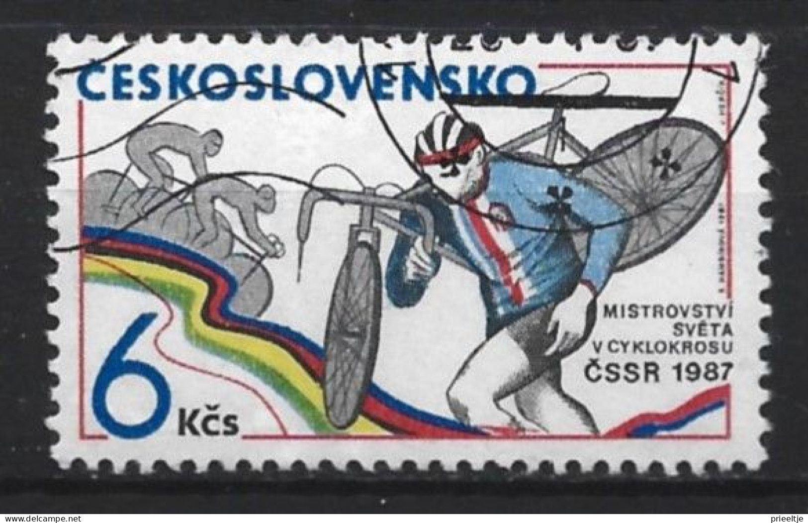 Ceskoslovensko 1987  Cyclo-Cross  Y.T. 2707 (0) - Oblitérés