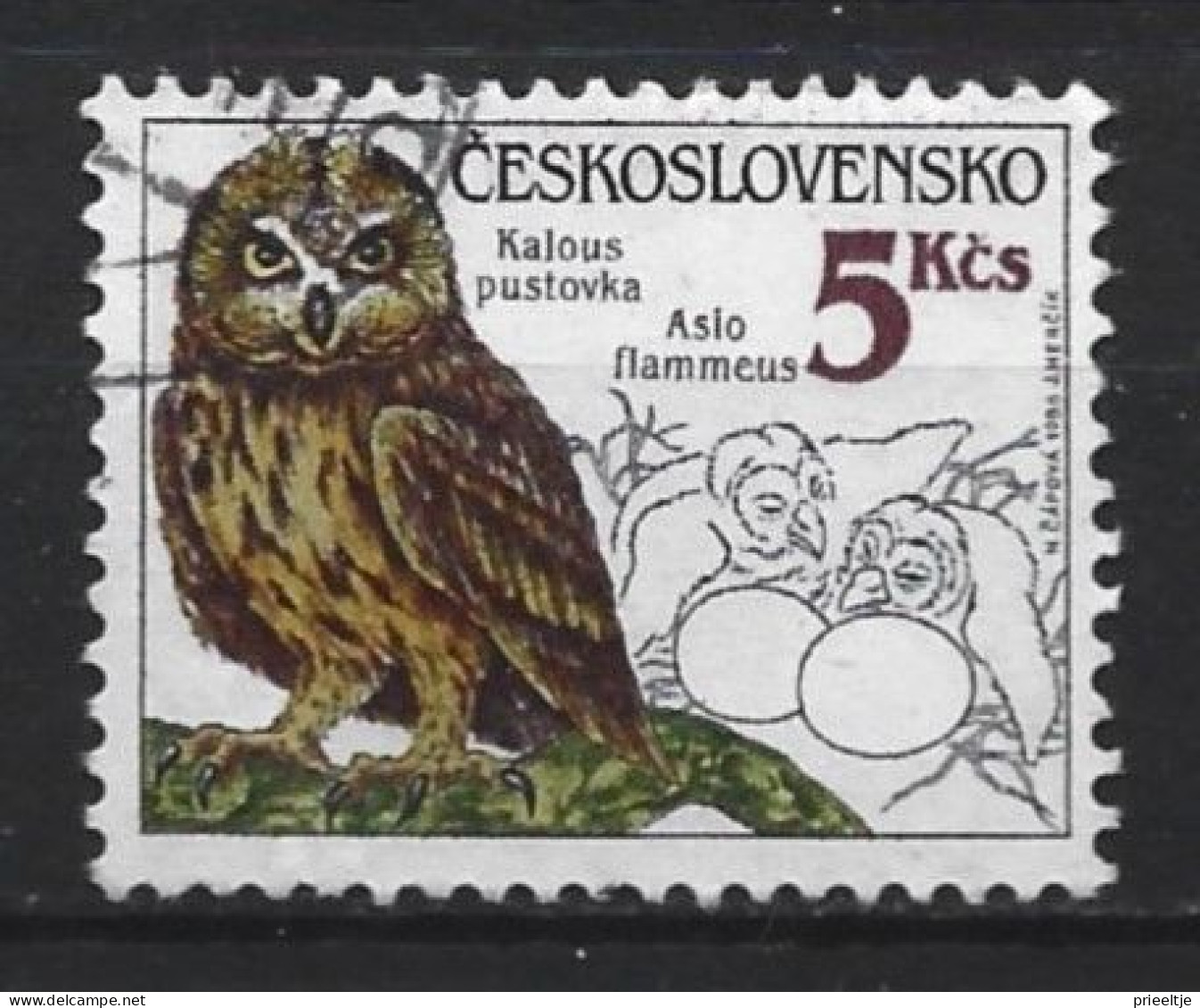Ceskoslovensko 1986  Bird  Y.T. 2692 (0) - Gebraucht