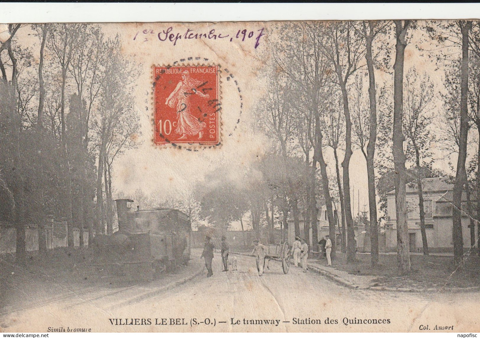 95-Villiers-le-Bel Le Tramway Station Des Quinconces - Montigny Les Cormeilles
