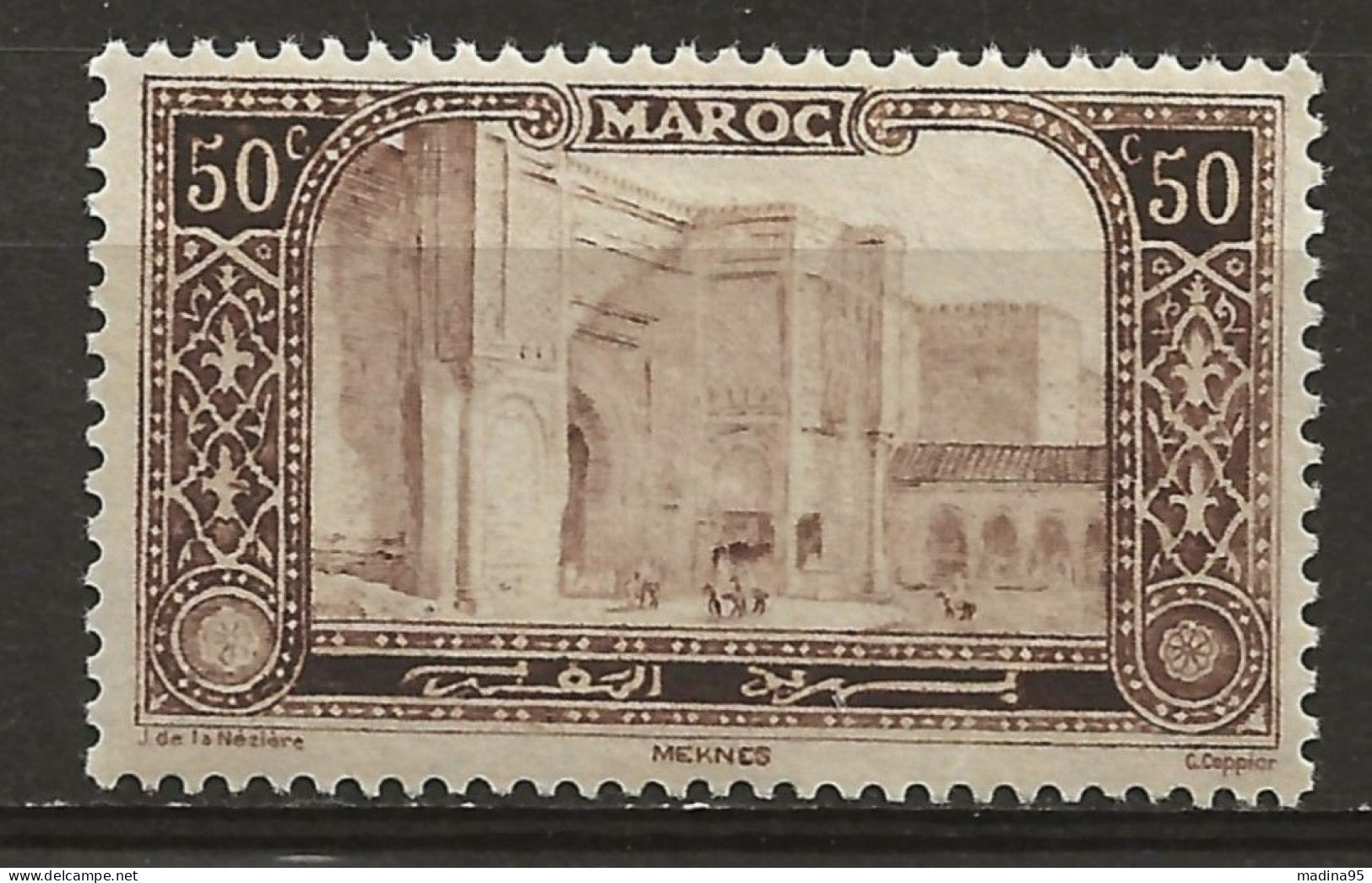 MAROC Colo:, **, N° YT 75, TB - Unused Stamps