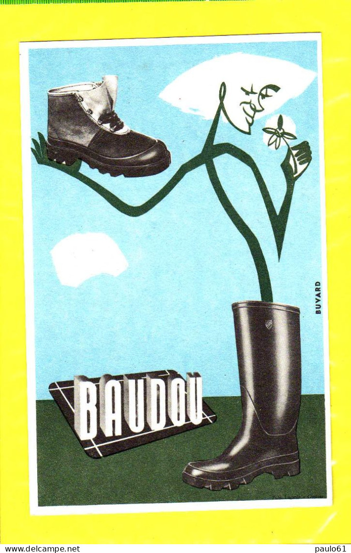 Lot 2  BUVARDS  : Premier Partout Bottes Chaussures BAUDOU - Shoes