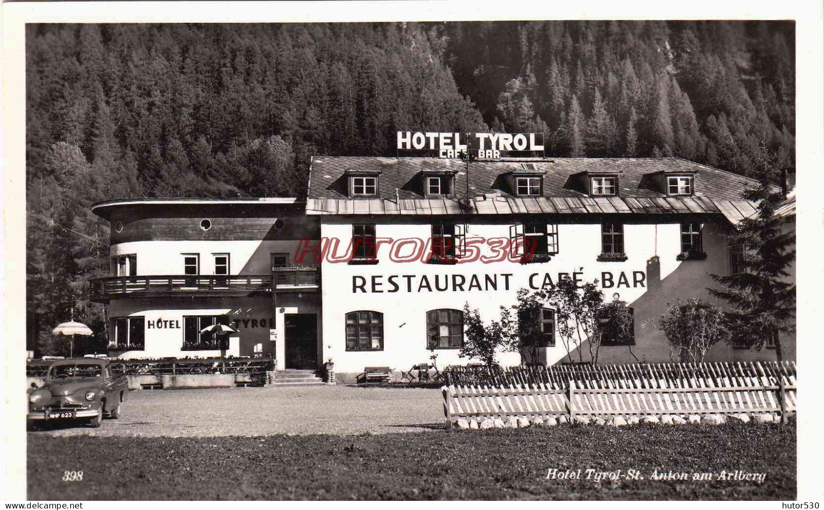 CPSM ST ANTON AM ARLBERG - HOTEL TYROL - St. Anton Am Arlberg