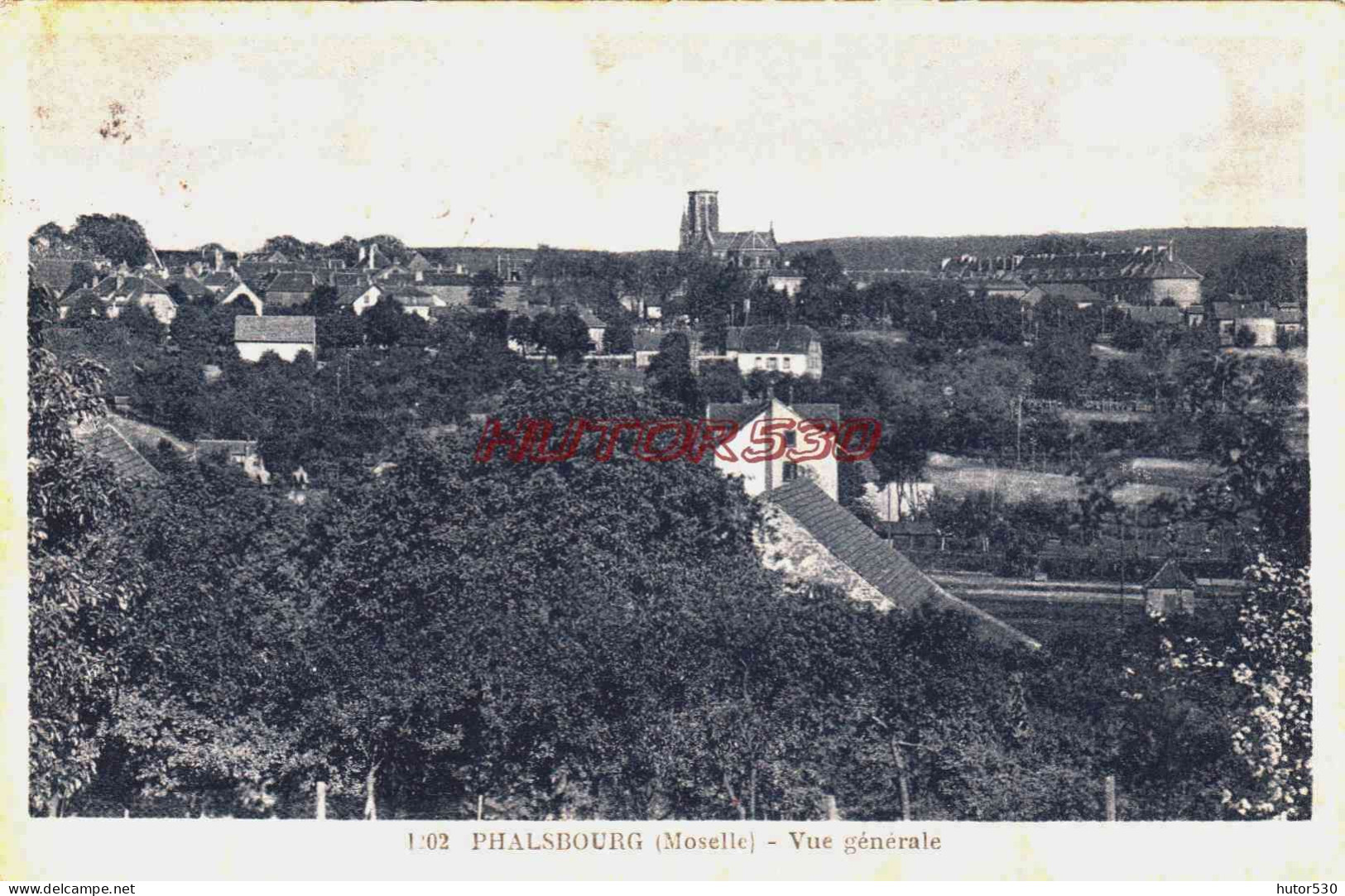 CPA PHALSBOURG - MOSELLE - VUE GENERALE - Phalsbourg