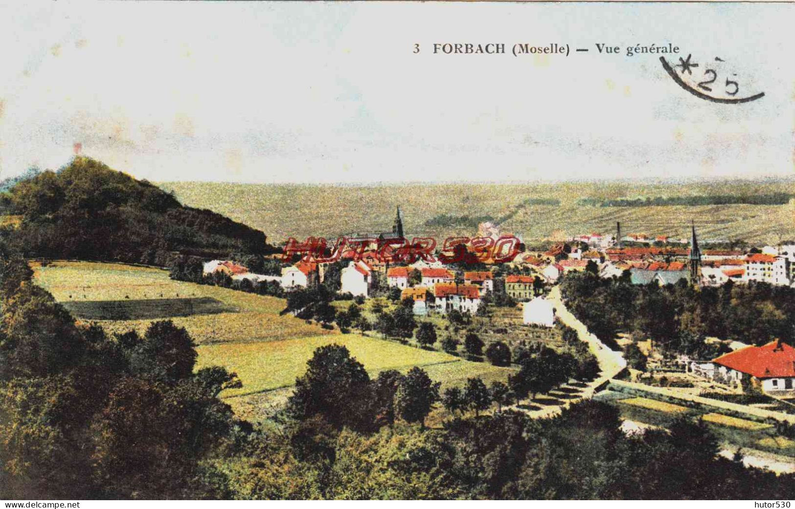 CPA FORBACH - MOSELLE - VUE GENERALE - Forbach