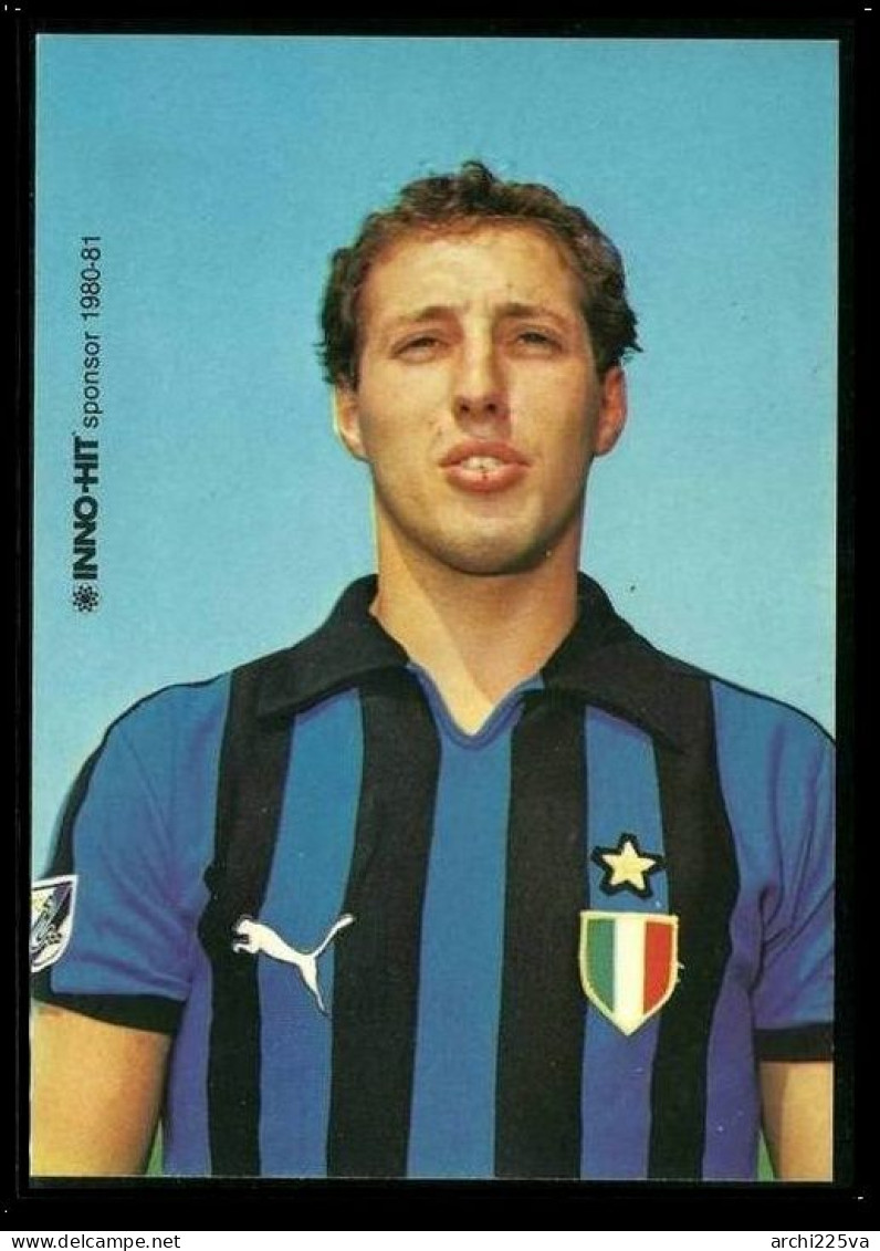 - Foto Cartolina 1980 - Calcio / INTER - PANCHERI FRANCO - Autografata ️- Pubblicitaria ️- - Sportifs