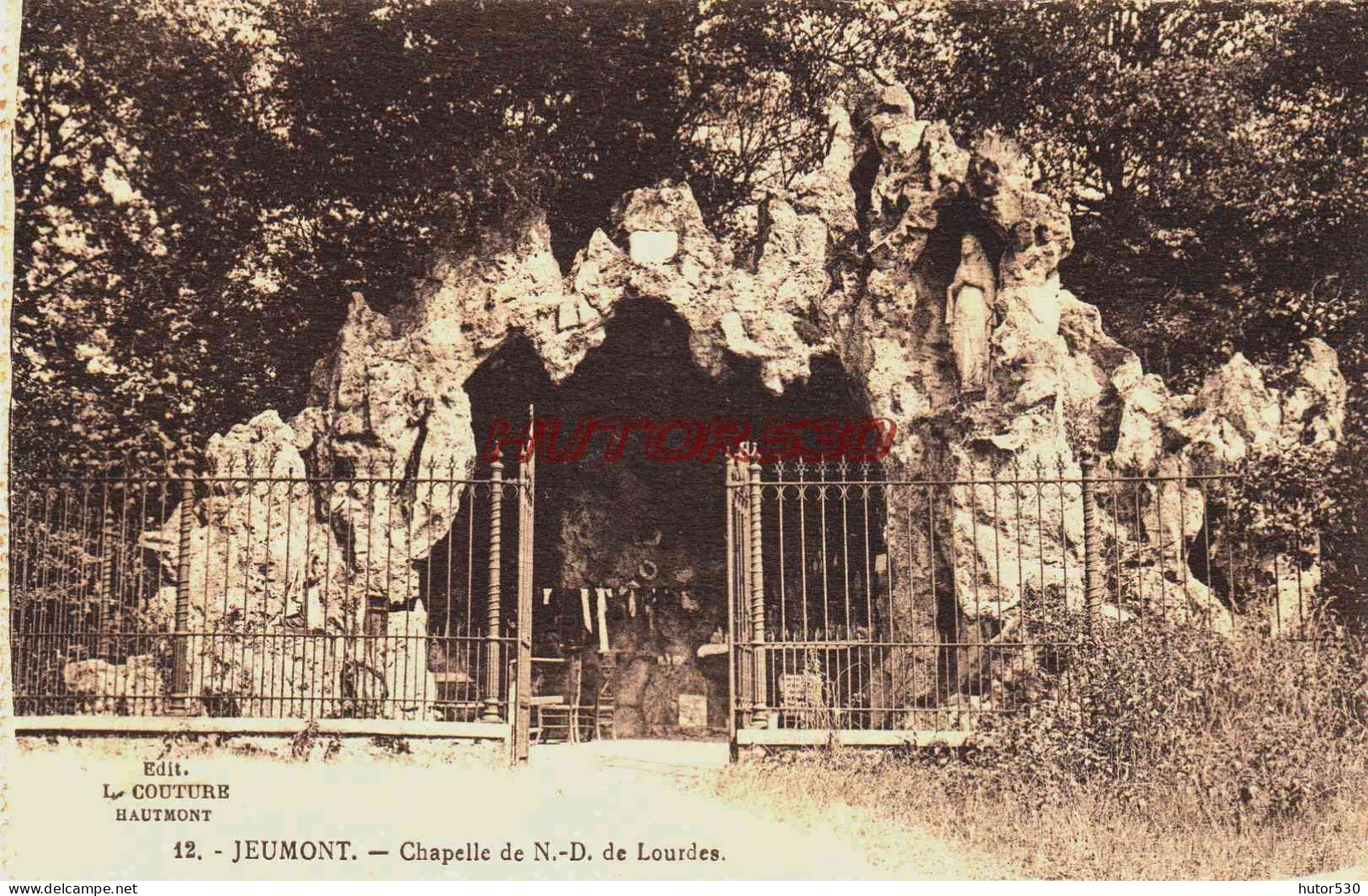 CPA JEUMONT - NORD - CHAPELLE NOTRE DAME DE LOURDES - Jeumont