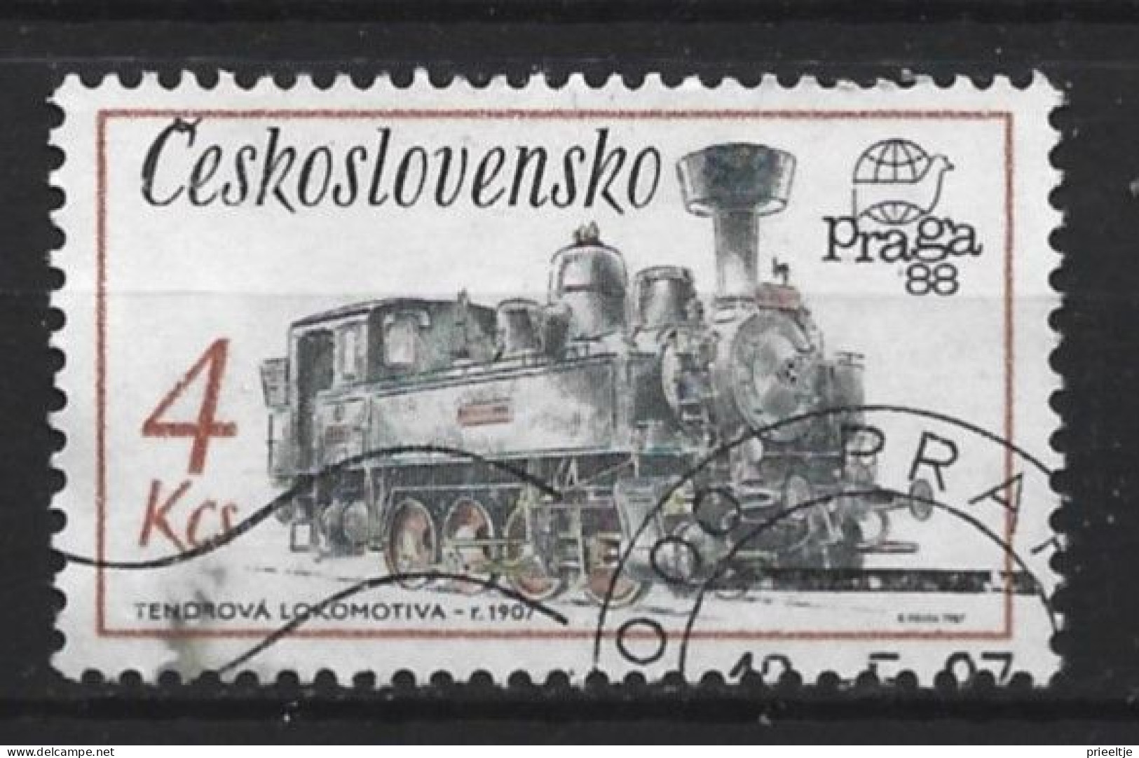 Ceskoslovensko 1987  Expo Prague 88  Y.T. 2724 (0) - Usados