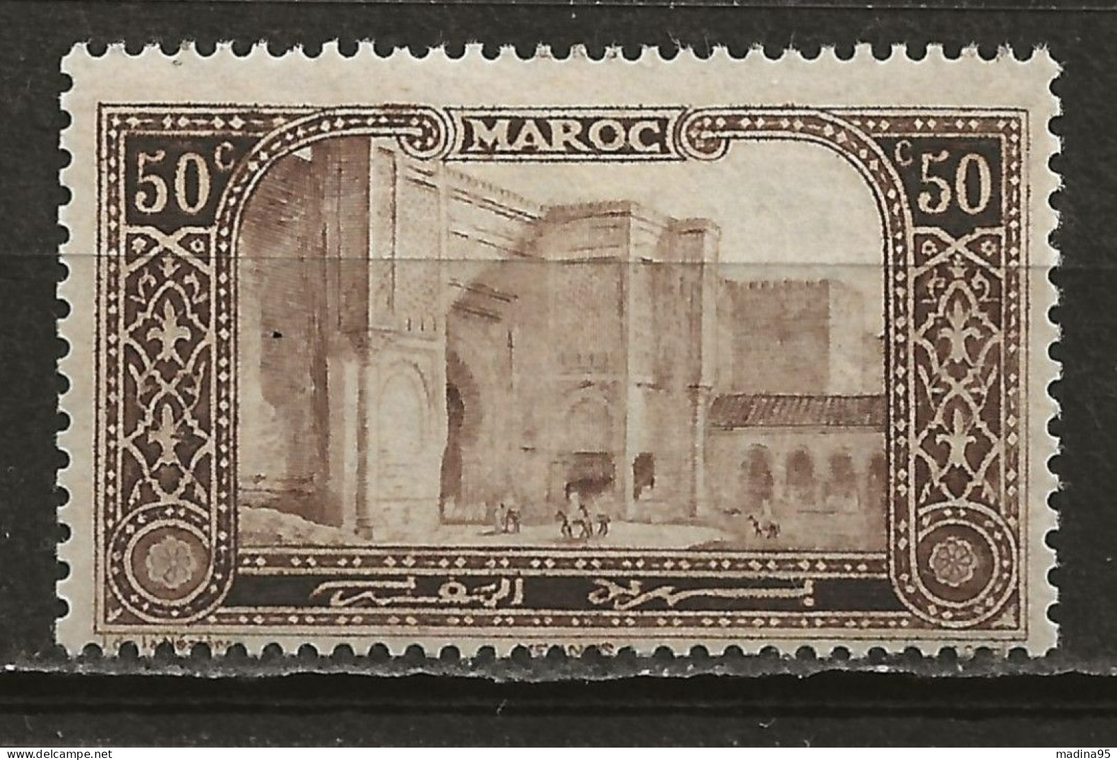 MAROC Colo:, *, N° YT 75, Ch., TB - Unused Stamps