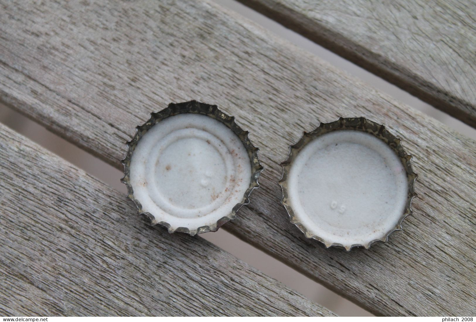 2 Capsules De Limonade Dakar Sénégal Années 60 - Soda