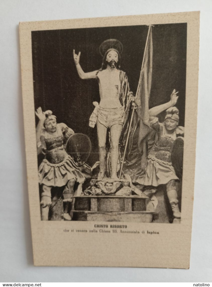 Fp 1925 Ispica Cristo Risorto Che Si Venera Nella Chiesa SS.annunziata Ragusa - Ragusa