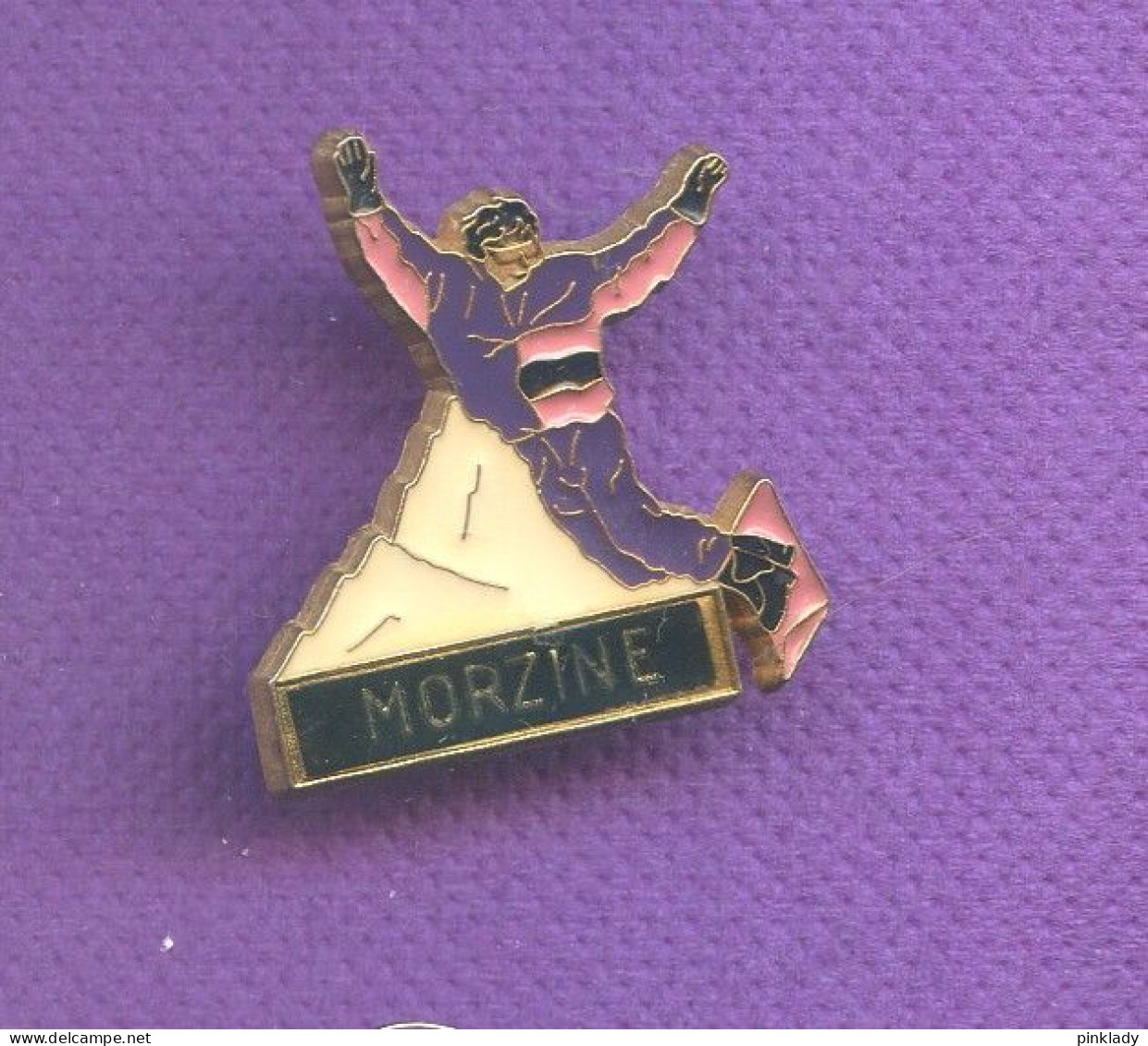 Rare Pins Surf Des Neiges Snowboard Morzine Q624 - Sports D'hiver