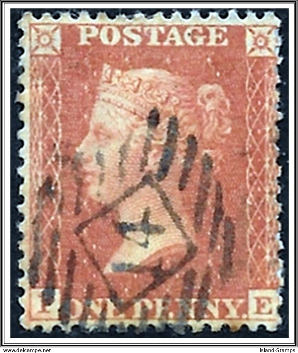 QV SG17, 1d Red Used Hrd2a - Used Stamps