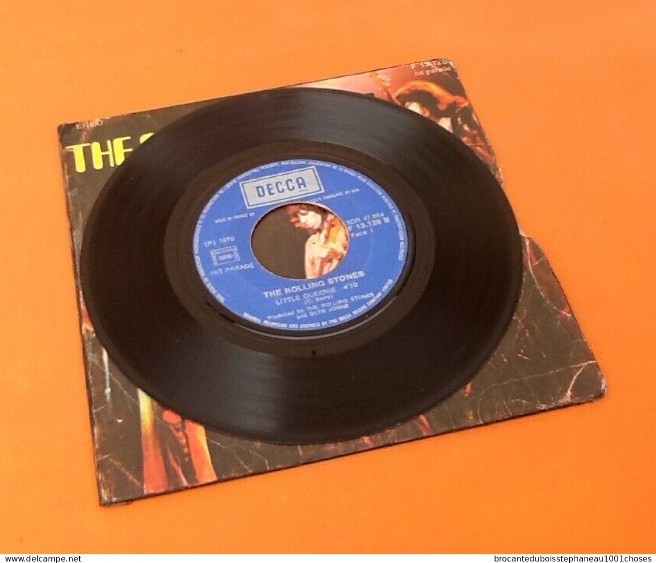 Vinyle 45 Tours  The Rolling Stones  Little Queenie  (1971) - Rock
