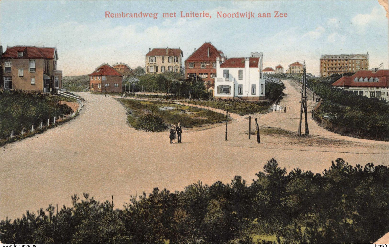 Noordwijk Aan Zee Rembrandtweg Met Laiterie K7140 - Noordwijk (aan Zee)