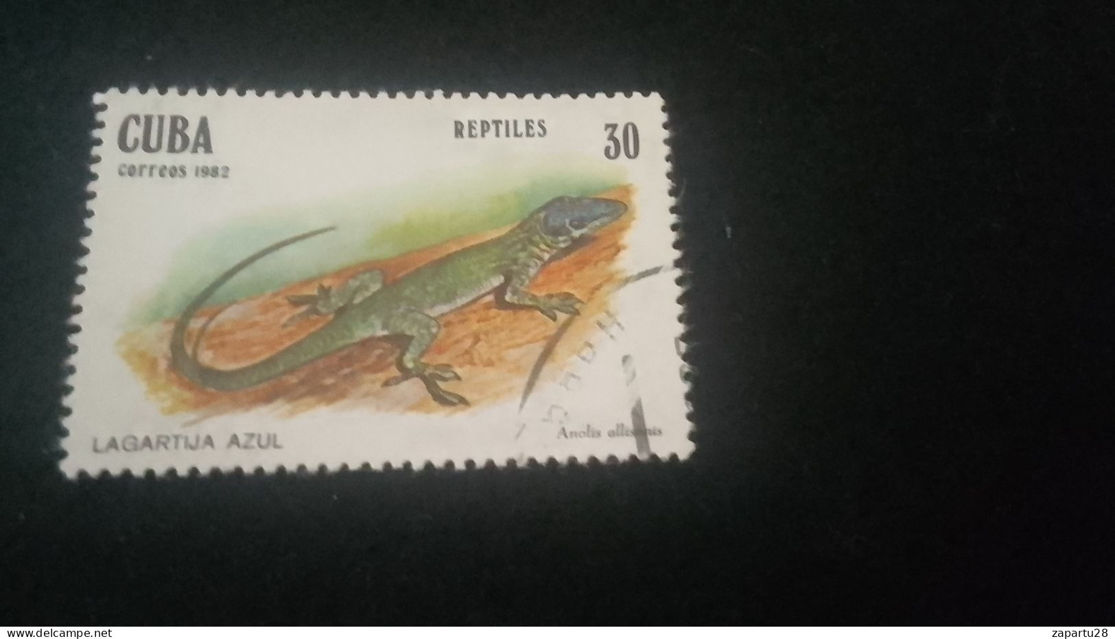 CUBA- 1980-90   30  C.     DAMGALI - Oblitérés