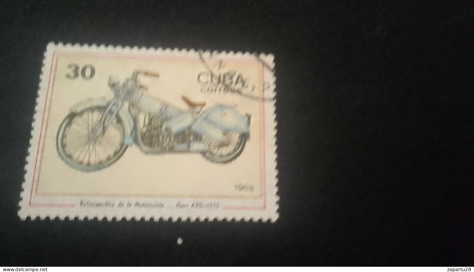 CUBA- 1980-90   30  C.     DAMGALI - Oblitérés