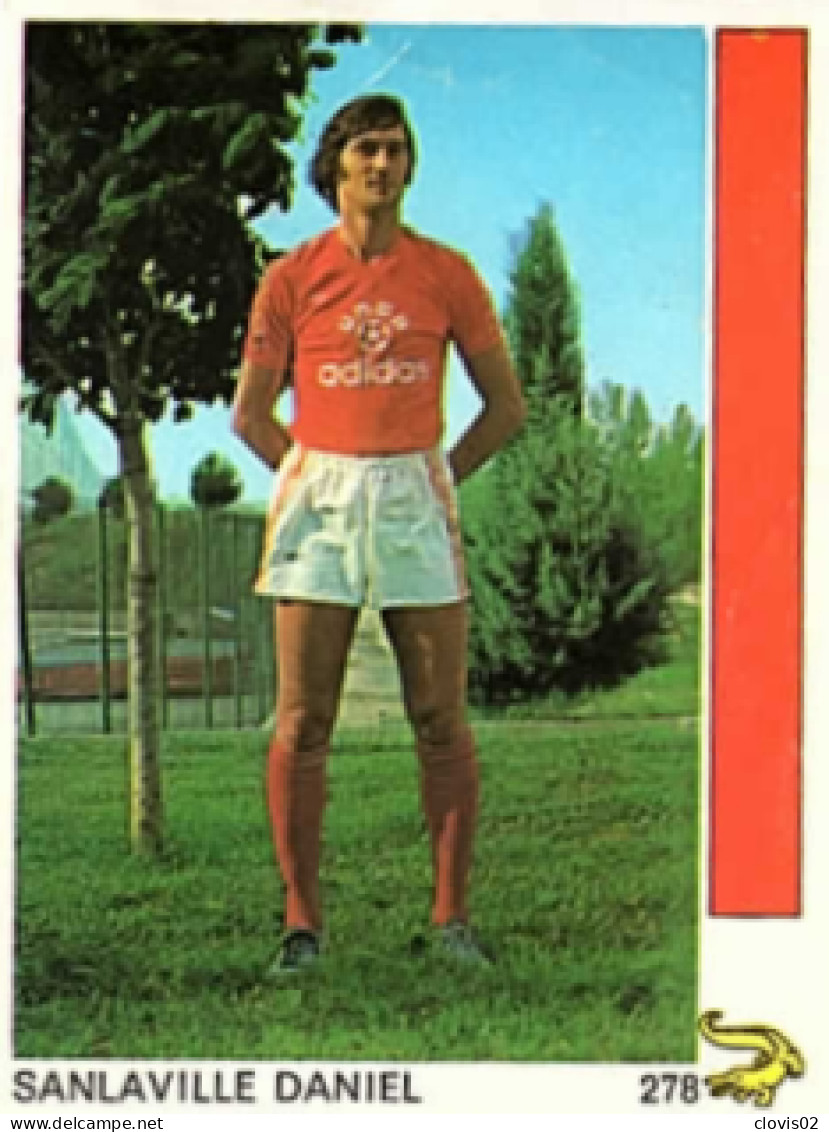 278 Daniel Sanlaville - Nimes Olympique - Leon Glowacki Football 78 France NO PANINI Sticker Vignette - Autres & Non Classés