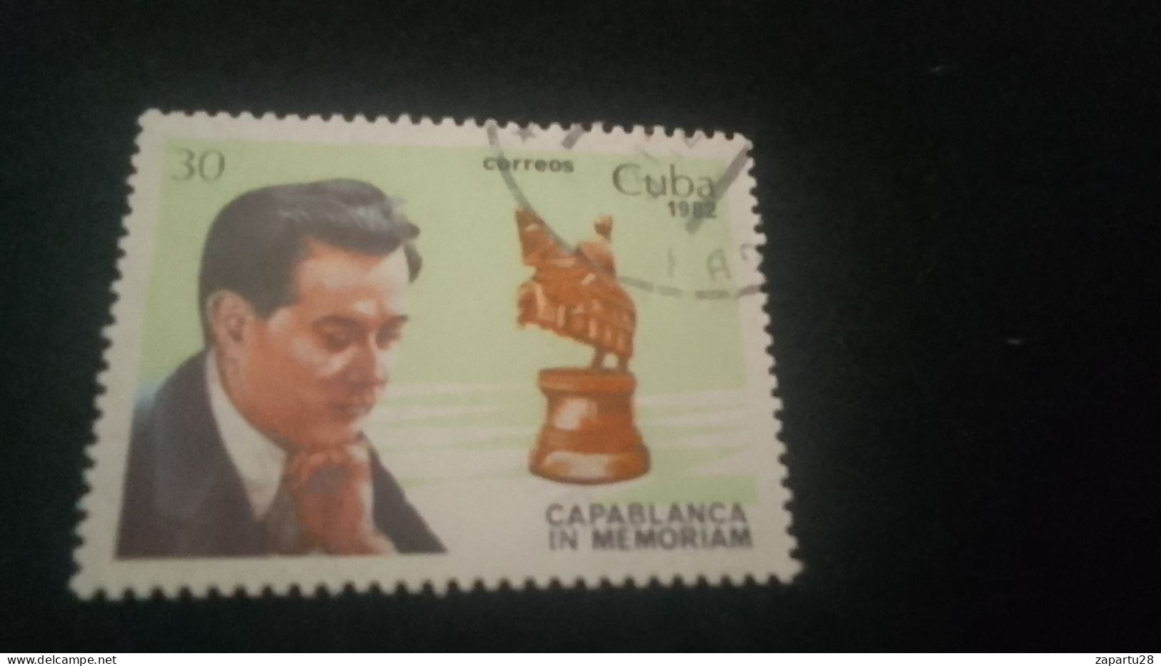 CUBA- 1980-90   30  C.     DAMGALI - Oblitérés