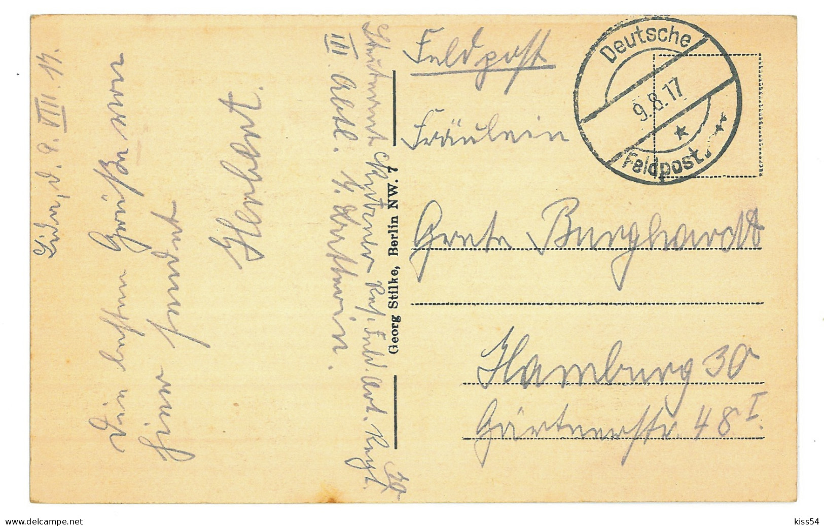 BL 27 - 24549 LIDA, Beyond The River, Belarus - Old Postcard, CENSOR - Used - 1917 - Weißrussland