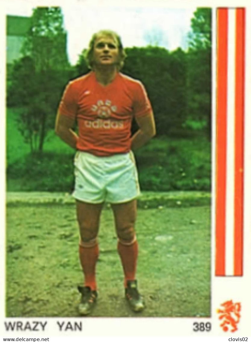 389 Yan Wrazy - U.S. Valenciennes - Leon Glowacki Football 78 France NO PANINI Sticker Vignette - Autres & Non Classés