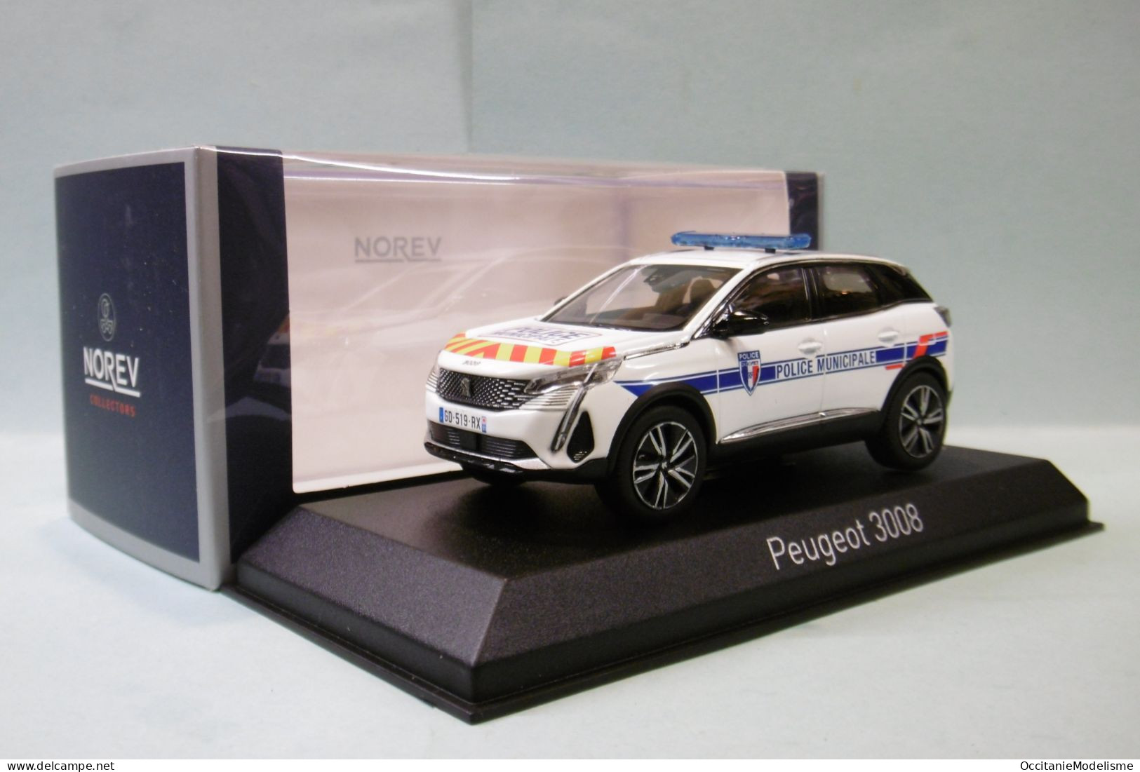 Norev - PEUGEOT 3008 2023 Police Municipale Réf. 473949 Neuf NBO 1/43 - Norev