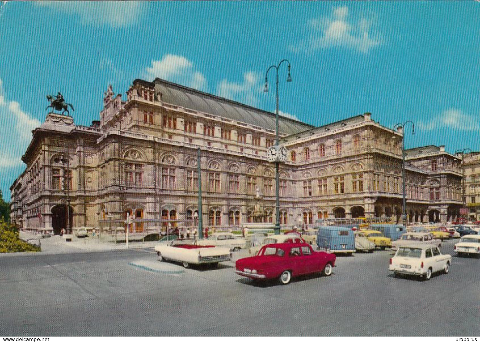 AUSTRIA - Wien 1976 - Opera House - Automotive - Vienna Center