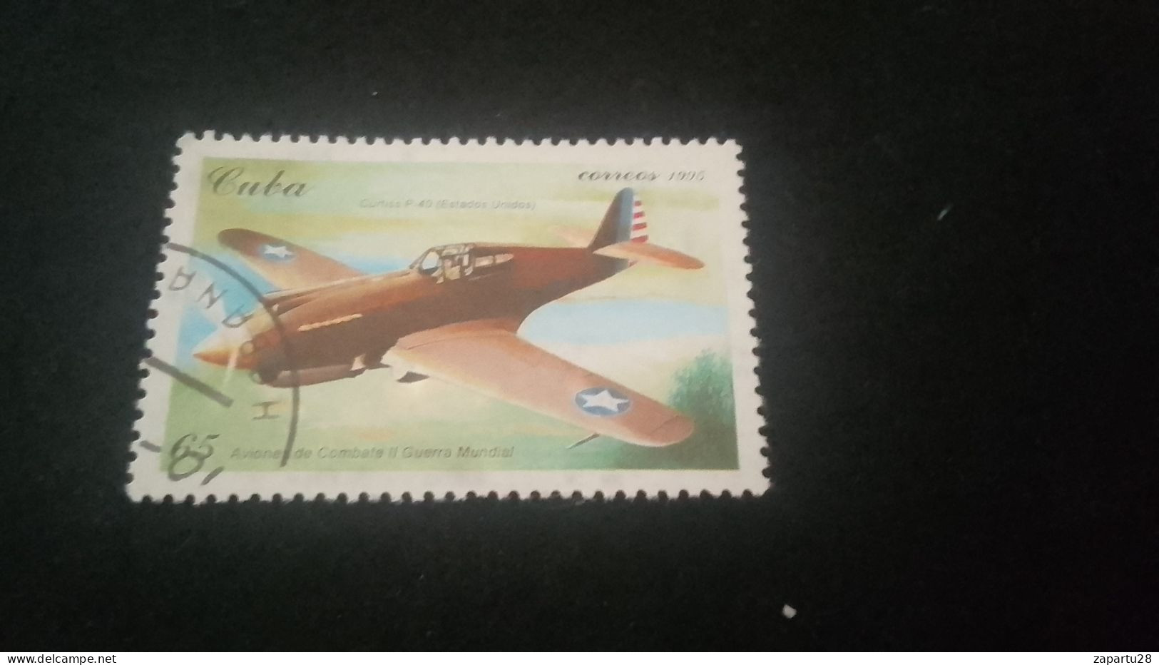 CUBA- 1980-90   65  C.     DAMGALI - Used Stamps