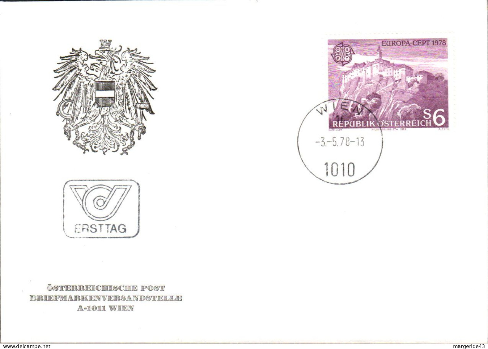 AUTRICHE  LOT DE 86 FDC DIFFERENTES - Lots & Kiloware (max. 999 Stück)