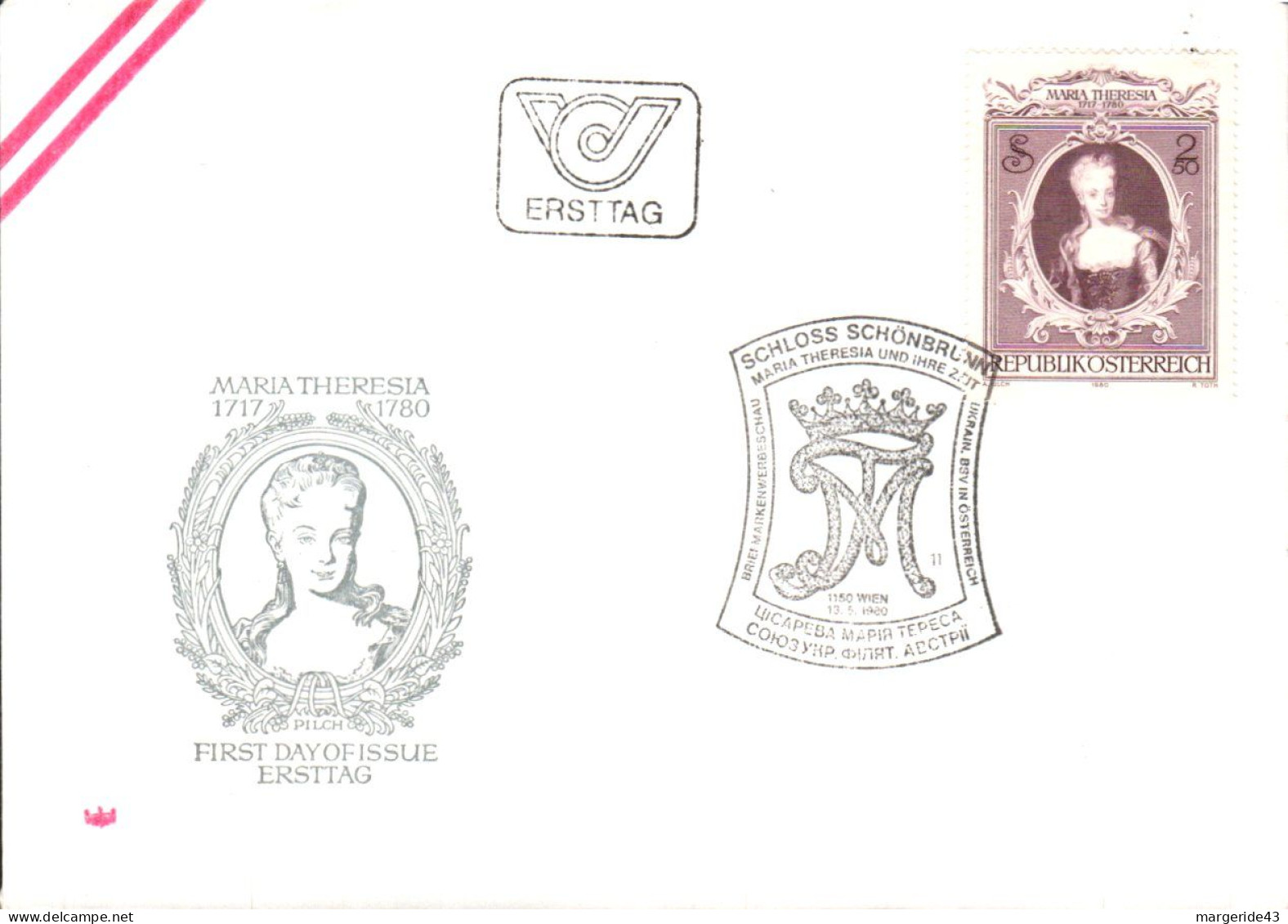 AUTRICHE  LOT DE 86 FDC DIFFERENTES