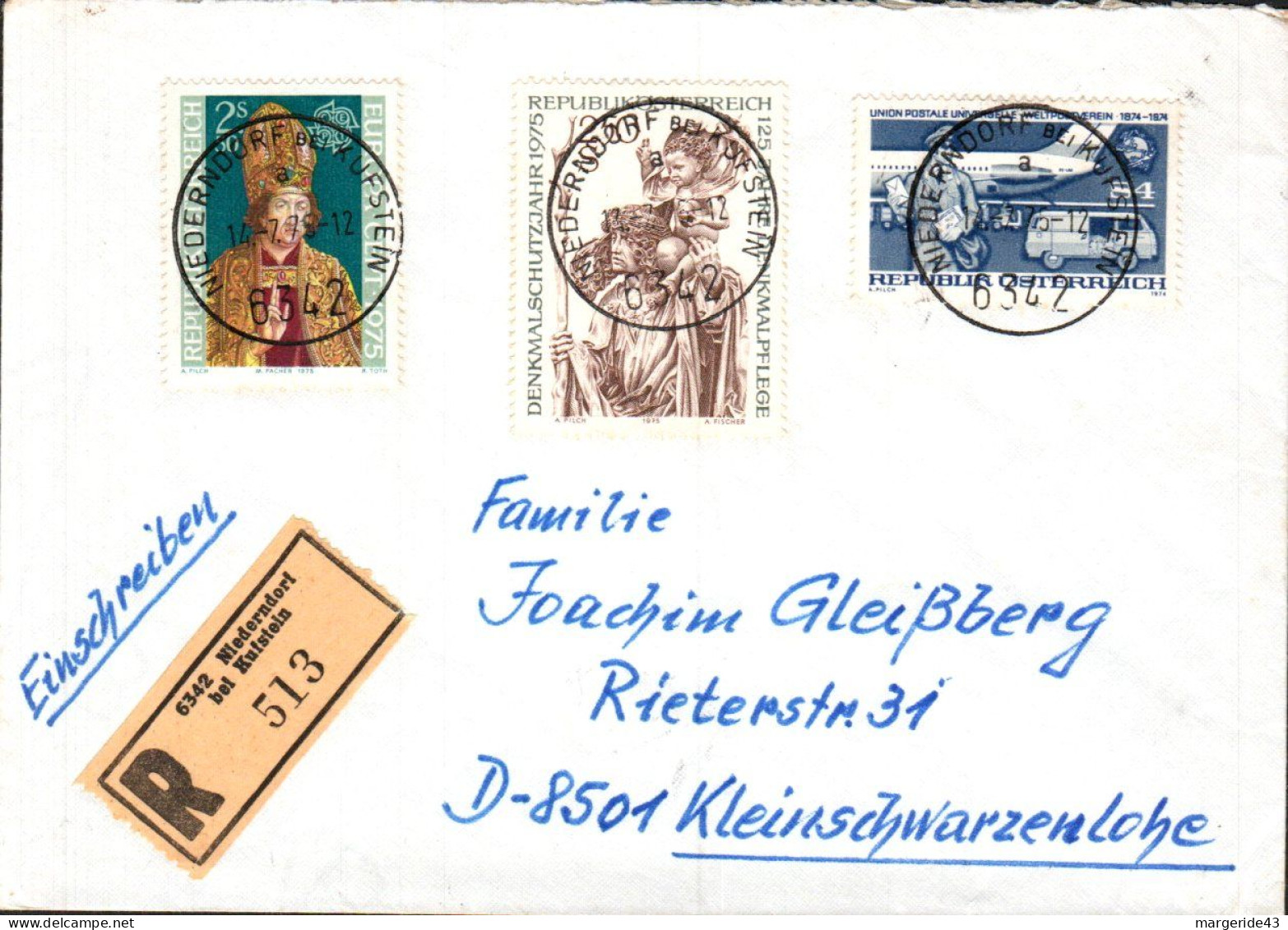 AUTRICHE  LOT DE 86 FDC DIFFERENTES