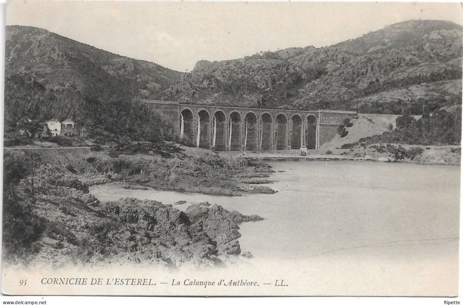 L150C0912 - La Corniche De L'Estérel - La Calanque D'Anthéore - LL N°95 - Antheor