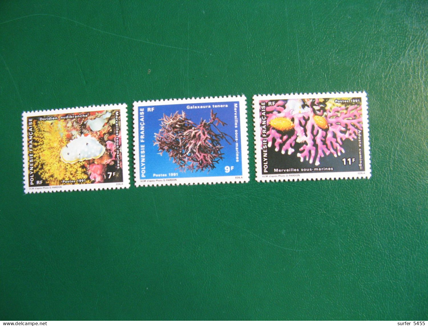 P0LYNESIE YVERT PO ORDINAIRE N° 376/378 TIMBRES NEUFS ** LUXE - MNH - SERIE COMPLETE- COTE 1,30 EURO - Ungebraucht