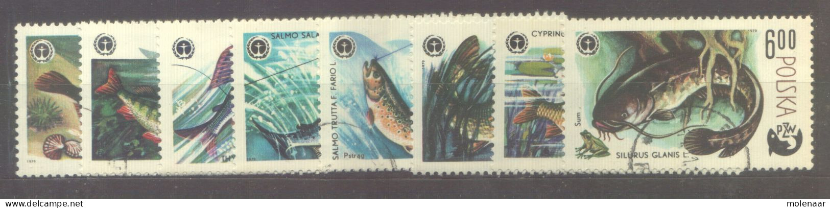 Postzegels > Europa > Polen > 1944-.... Republiek > 1971-80 > Gebruikt  2617-2624 (12176) - Usados