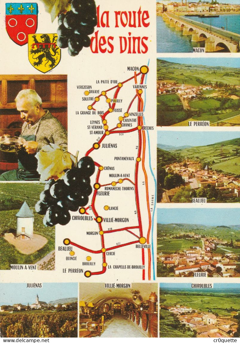 # 69840 JULIENAS / ROUTE Des VINS En 1985 - Julienas