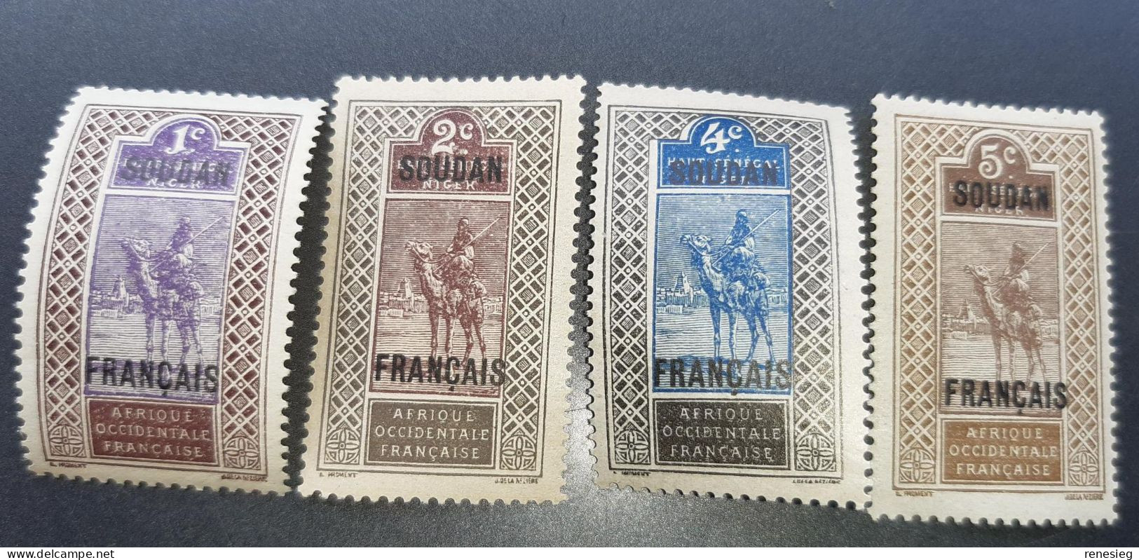 Soudan Français 1921 Yvert 20,21,22,23 MNH Ou MH - Neufs