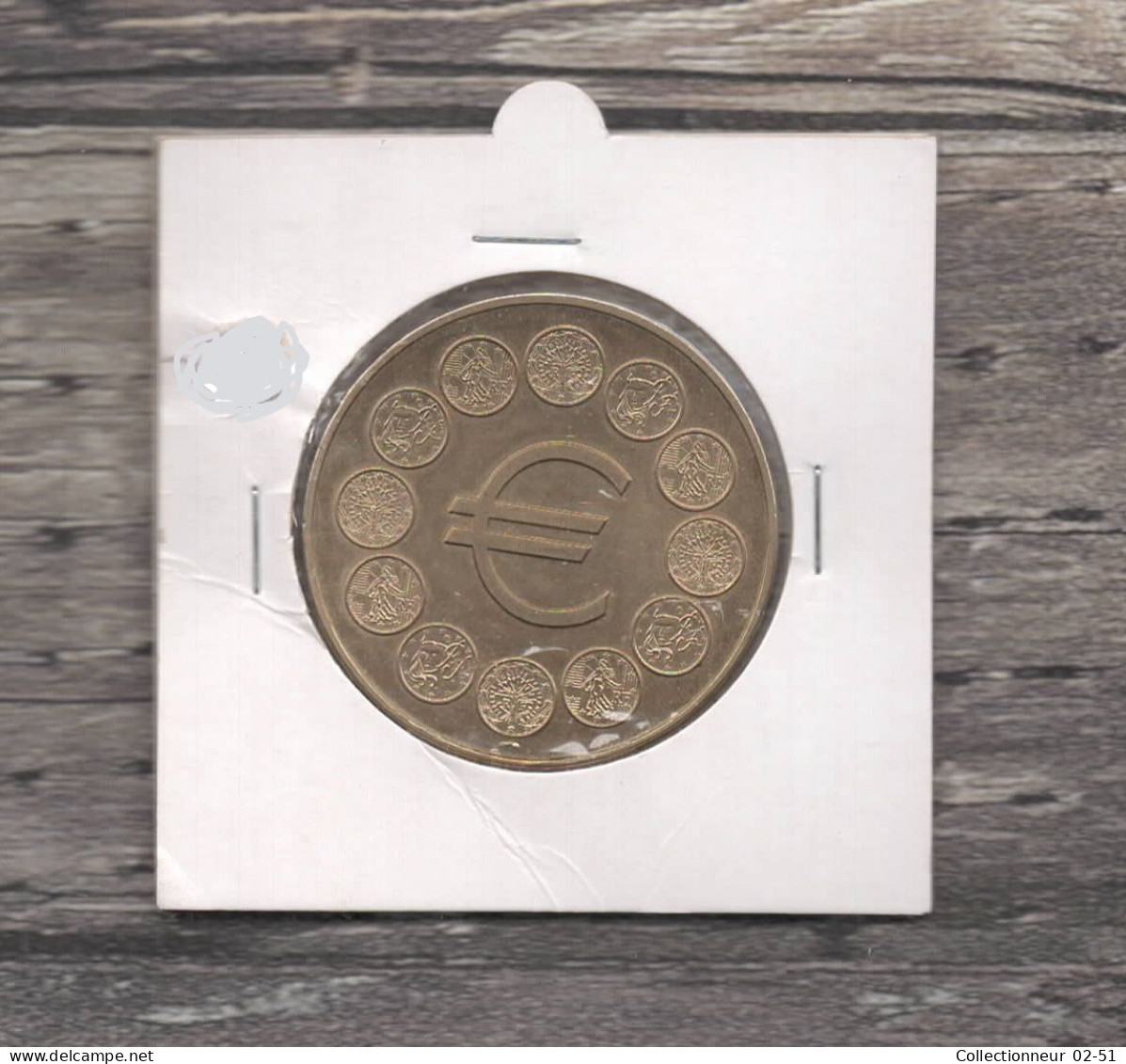 Monnaie De Paris : Euro Logo (12 Pièces) - 1998 (4 Cms) - Zonder Datum