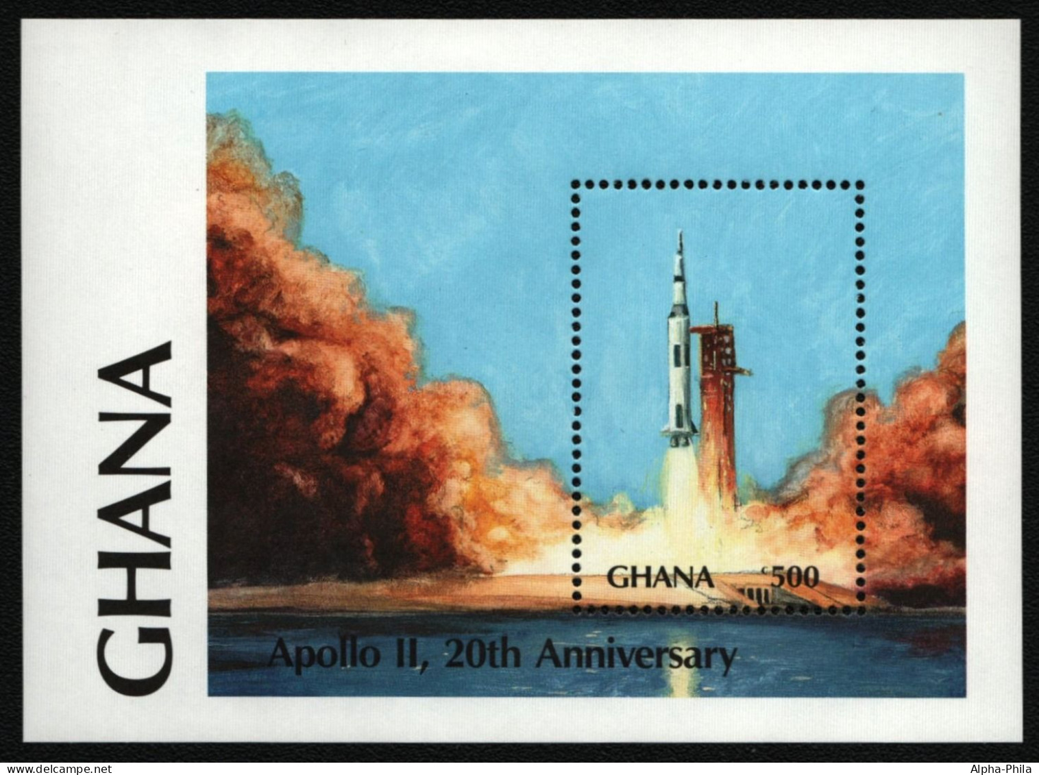 Ghana 1989 - Mi-Nr. Block 150 ** - MNH - Raumfahrt / Space - Ghana (1957-...)