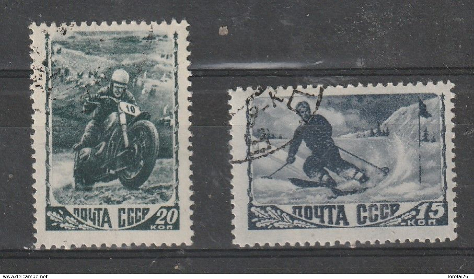 1948 -  Jeux Sportifs  Mi No 1190/1191 - Usati