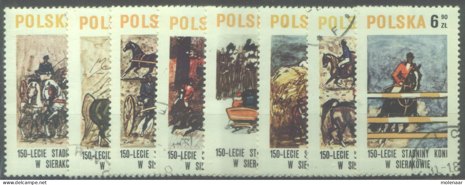 Postzegels > Europa > Polen > 1944-.... Republiek > 1981-90 > Gebruikt 2665-2672 (12179) - Oblitérés
