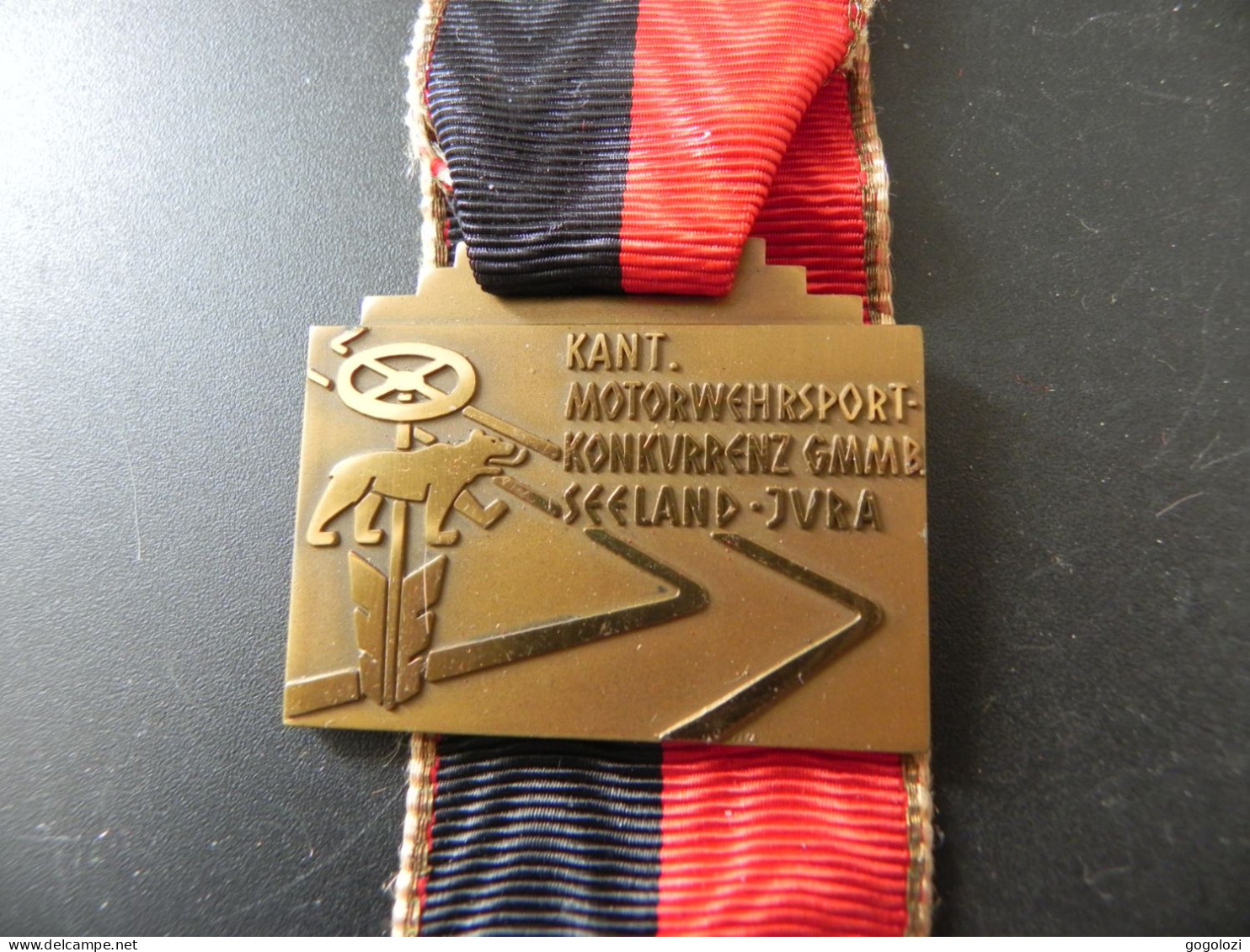 Old Shooting Medal Medaille Schweiz Suisse Svizzera Switzerland - Auszeichnung Motorwehrsport Konkurrenz Bern 1964 - Altri & Non Classificati