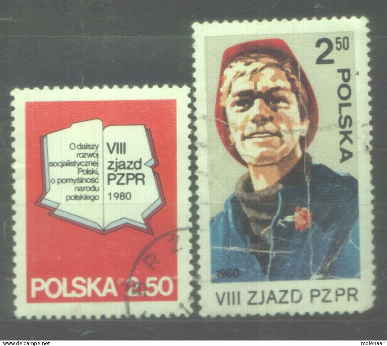 Postzegels > Europa > Polen > 1944-.... Republiek > 1981-90 > Gebruikt 2673-2674 (12180) - Gebraucht