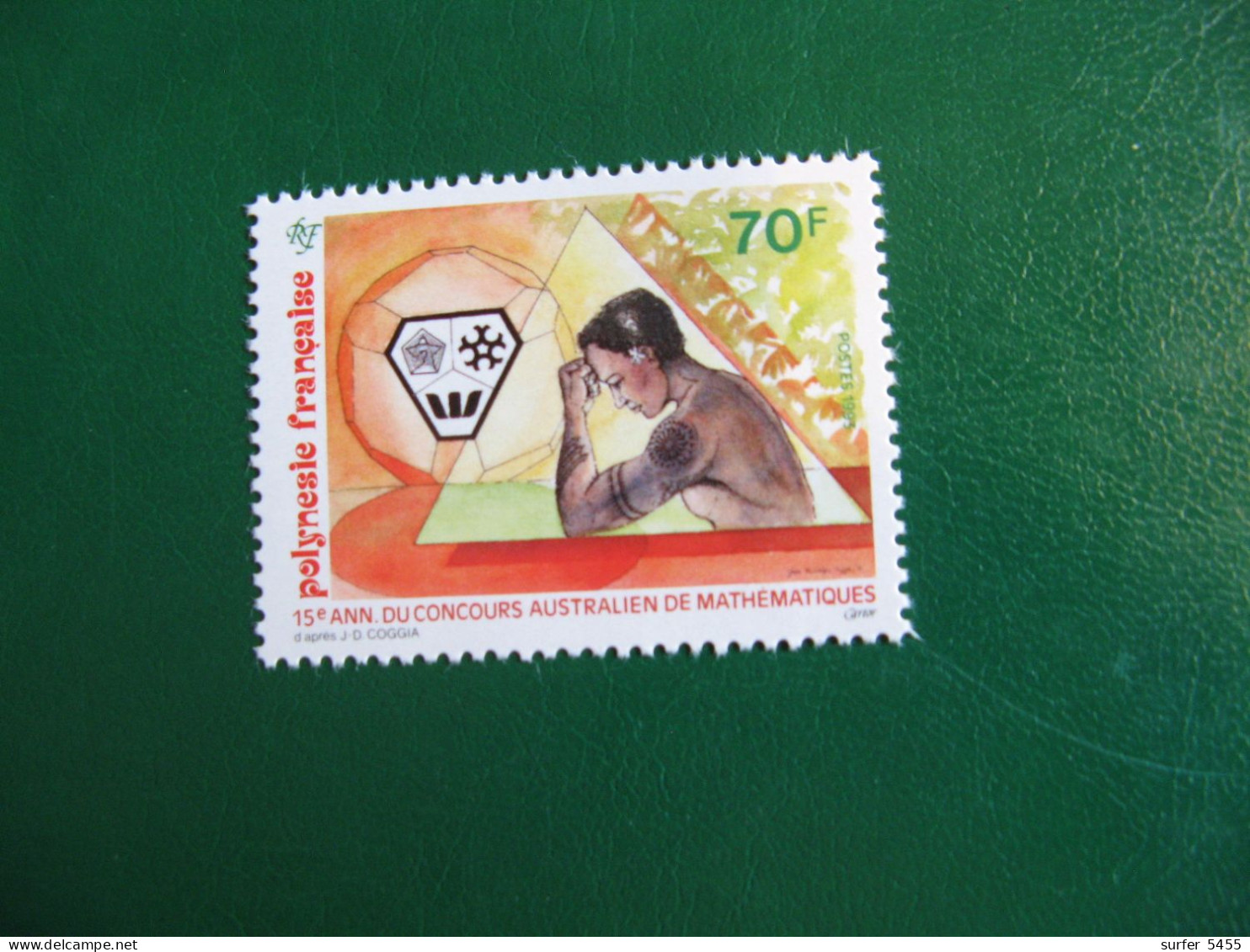 P0LYNESIE YVERT PO ORDINAIRE N° 437 TIMBRE NEUF ** LUXE - MNH - SERIE COMPLETE - COTE 2,00 EUROS - Ongebruikt