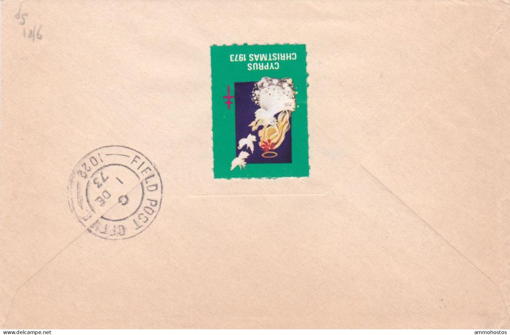 CYPRUS MIX OF COVERS SOME BEARING CHRISTMAS CHARITY LABELS - Chipre (...-1960)