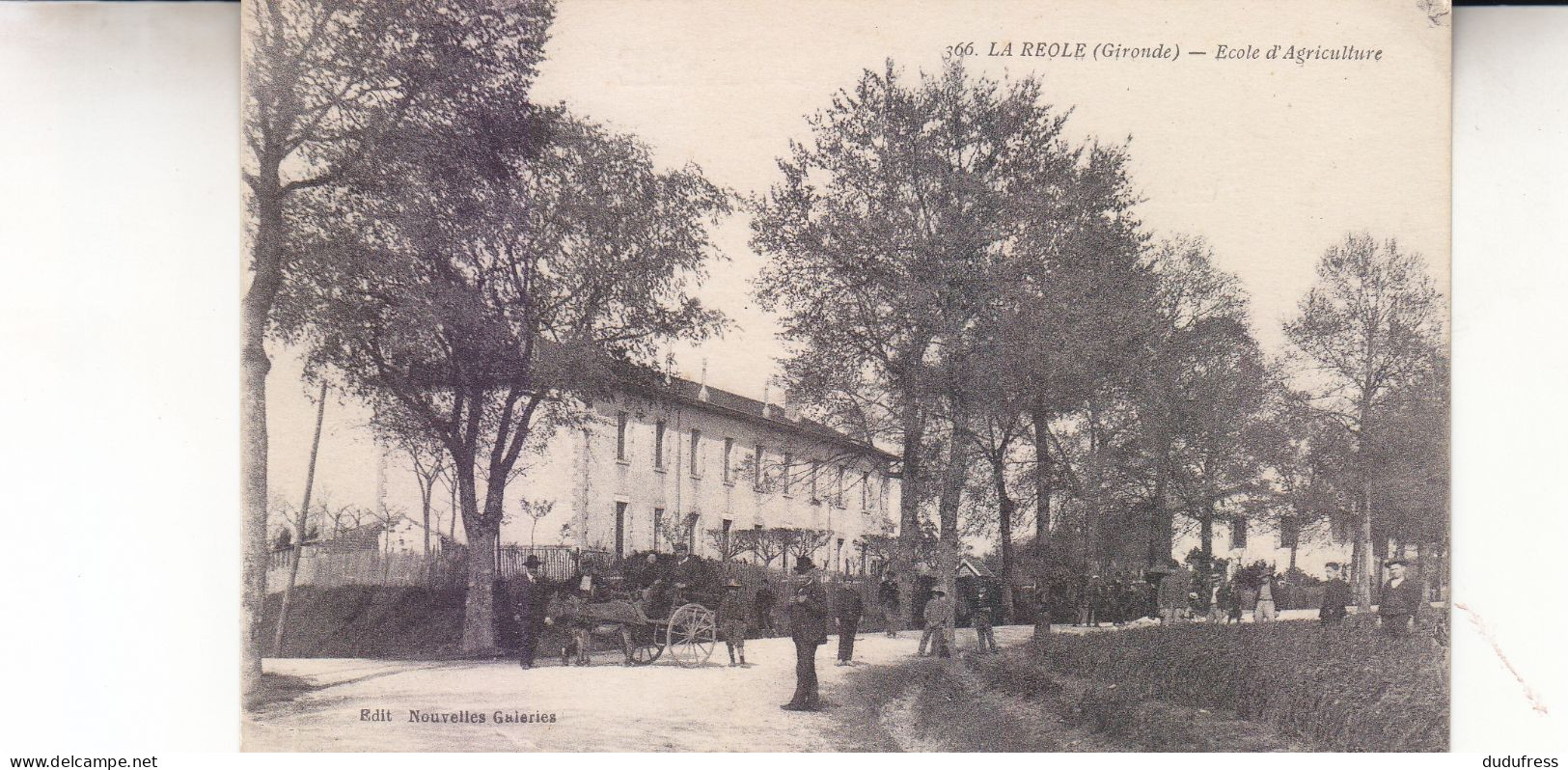 LA REOLE  ECOLE D AGRICULTURE - La Réole