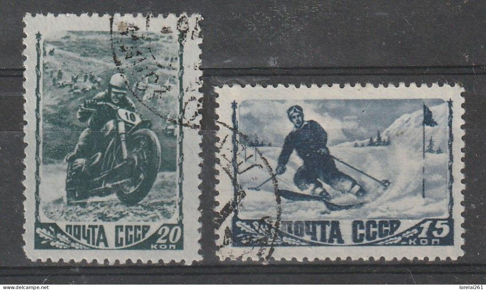 1948 -  Jeux Sportifs  Mi No 1190/1191 - Usati