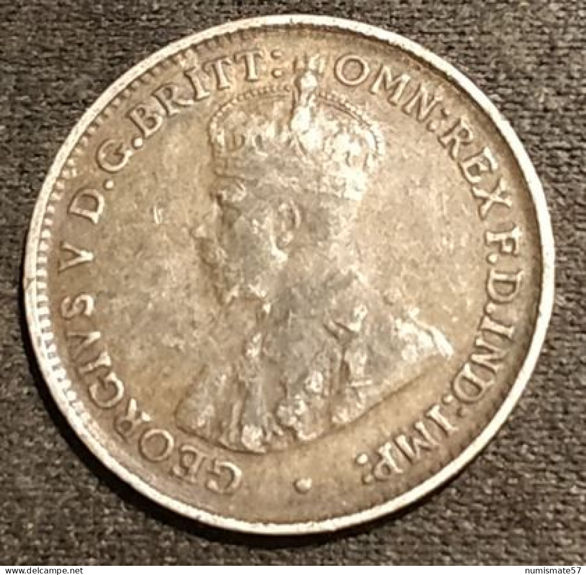 AUSTRALIE - AUSTRALIA - 3 PENCE 1926 - Argent - Silver - George V - KM 24 - Threepence