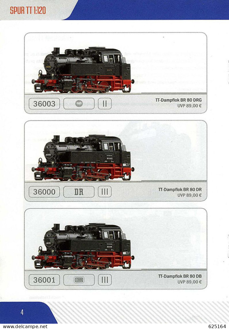 Catalogue ROCO 2007 TT  Neuheiten Maßstab 1/120 - Tedesco