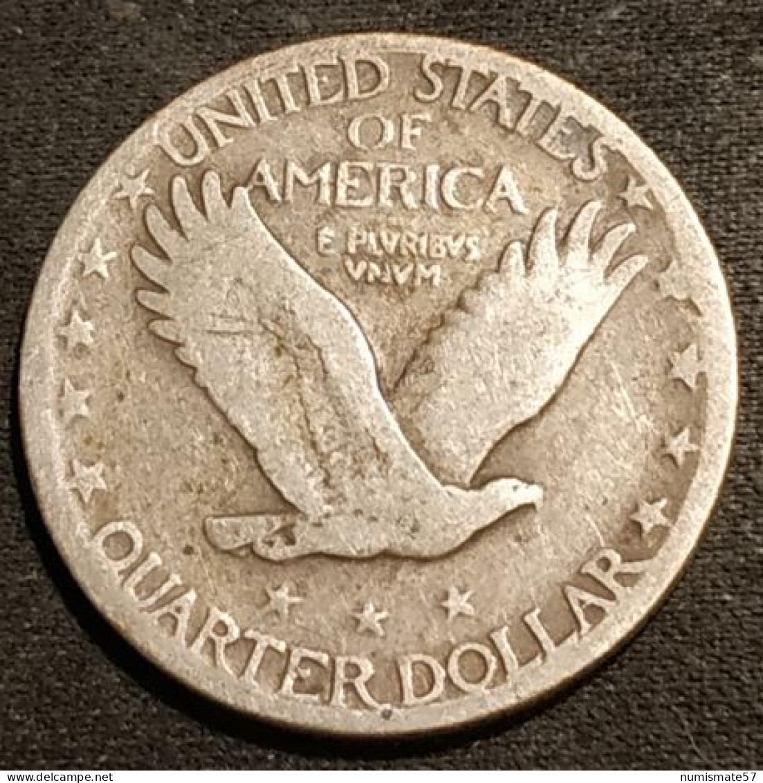ETATS UNIS - USA - ¼ - 1/4 DOLLAR 1926 - Argent - Silver - Standing Liberty Quarter - 2nd Type - 1916-1930: Standing Liberty (Libertà In Piedi)